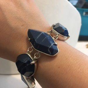 Kenneth Cole chunky bracelet blue